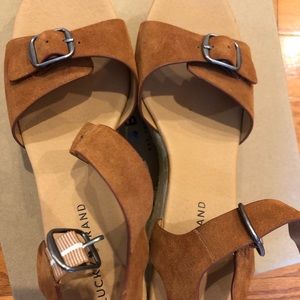 Lucky Brand Tan Wedges (Sandals)